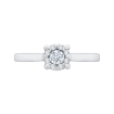 14K White Gold 1/3 Ct Diamond Lecirque Fashion Ring